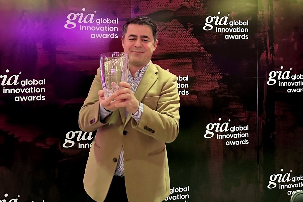 Korkmaz GIA-Global İnovasyon Ödülü’nü aldı 
